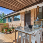 Outdoor entertaining space at 34 Astelot Drive Doncaster East VIC 3109