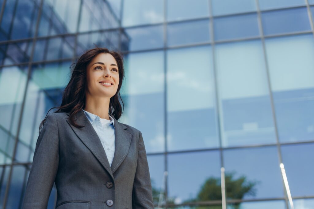 female real estate agent victoria boutique melbourne property expert confident professional