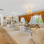 Luxury formal living room with chandeliers – 623 Highbury Road Burwood East Melbourne real estate