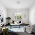 This elegant dining room captures the heritage charm of the home with its original fireplace, high ceilings and generous proportions. Designed for entertaining, it forms part of the beautiful interior spaces that make this Camberwell VIC property a standout in the local Camberwell real estate market.