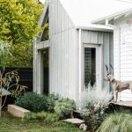 Landscaped backyard and garden at 9 Manton Street Richmond Melbourne modern home